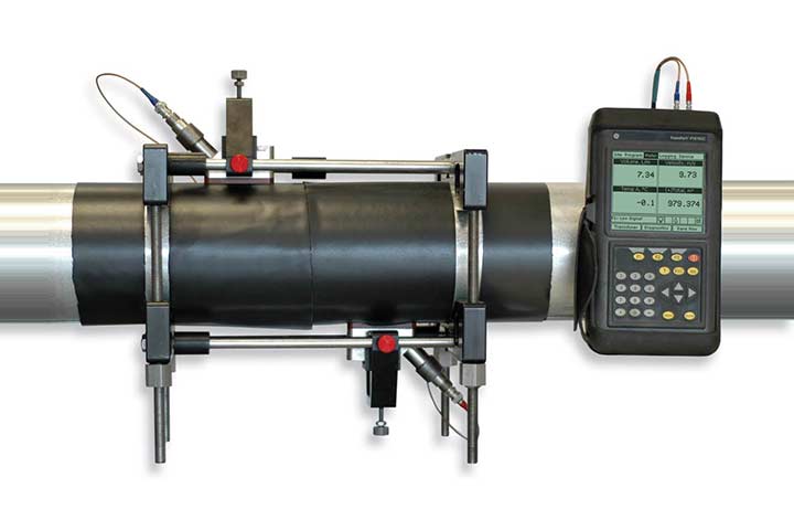 Débitmètre portable à ultrasons pour gaz Panametrics PT878GC