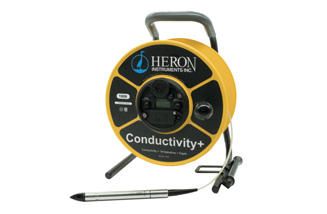 Conductivity Plus Conductivity, Temperature & Water Level Meter 