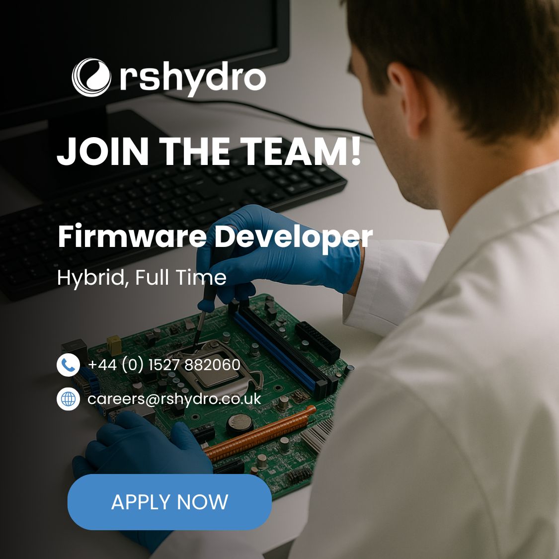 firmware developer with rs hydro